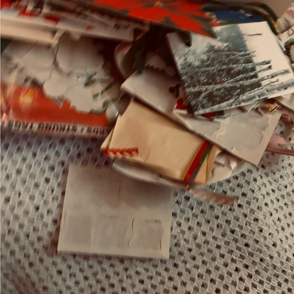 Full Box of Holiday/Christmas Tags And Holiday/Christmas Stickers - Vintage - Picture 7 of 11